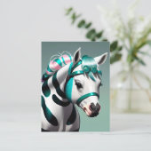 3D Spirit Pony 7 Briefkaart (Staand voorkant)