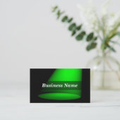 3D-spotlight (groen) Visitekaartje (Staand voorkant)
