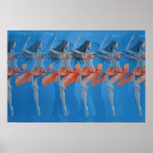 3D Stereogram Danser Poster (Voorkant)