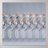 3D Stereogram Karate Poster (Voorkant)