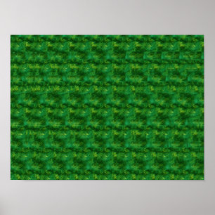 3D Stereogram Verborgen Blijf Kalmposter Poster