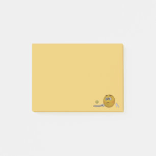 3d Stijl Emoticon Praktijken Tennis Post-it® Notes