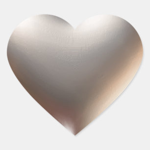 3D-stijl hartsymbool goud Hart Sticker