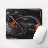 3d-stijl muismat (Met muis)