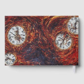 3D-stijl olieverfschilderij Gastenboek (Achterkant)