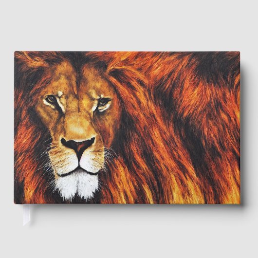 3D-stijl olieverfschilderij Gastenboek (Voorkant)