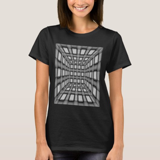 3D-structuur T-shirt (Voorkant)