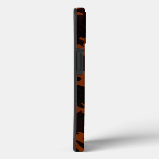 3D Stylish Bronze Woodland Camo Case-Mate iPhone Case (Achterkant / Rechts)