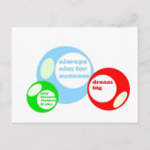 3D-successignalen Briefkaart (Voorkant)