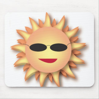 3D Sun Mousepad Muismat