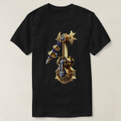 3D Sword T-shirt – Epic Fantasy Warrior Style (Design voorkant)