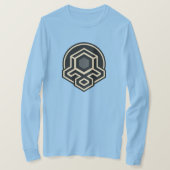 3D Symmetrical Advanced Art Long Sleeve T-Shirt (Design voorkant)