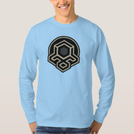 3D Symmetrische Geavanceerde Kunst Lange Mouwen T- T-shirt