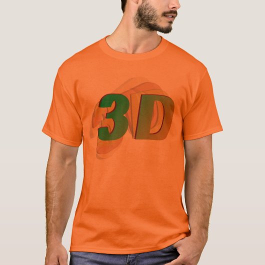 3D T-SHIRT (Voorkant)