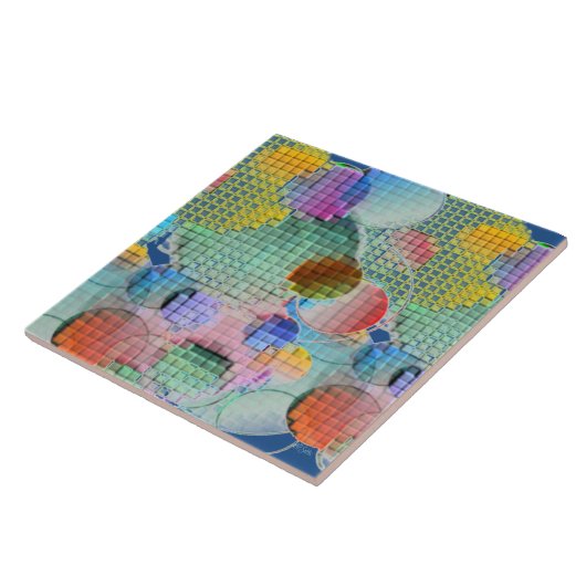 3D Tegel Abstract Tegeltje (Zijkant)