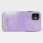 3d Teksteffecten Paarse en Roze wervelende Achterg Case-Mate iPhone Case (Achterkant (horizontaal))