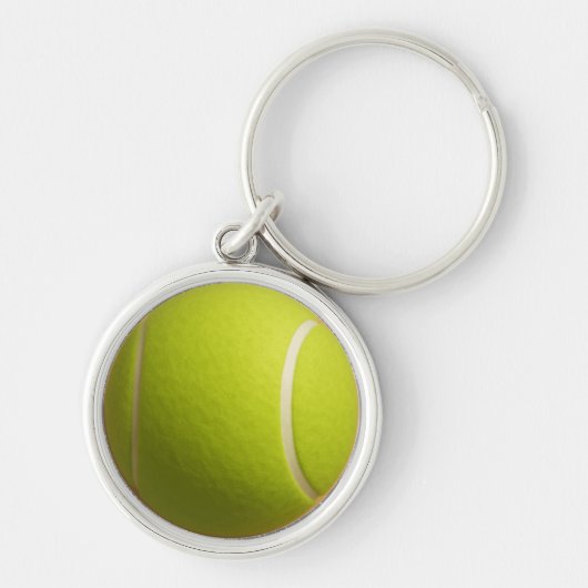 3D Tennis Design – Custom Option keychain (Voorkant)