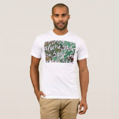 3d Tile Scribble Print T-Shirt (Voorkant volledig)
