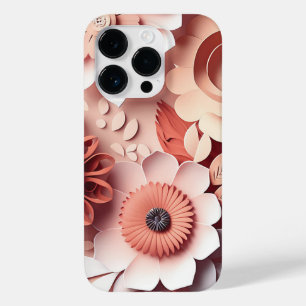 3D tinten perzik Case-Mate iPhone 14 Pro Hoesje