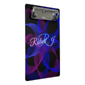 3D To 2D Cylinder Ring Geometric Mini Clipboard Klembord (Schuin)