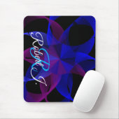 3D To 2D Cylinder Ring Geometric Mouse Pad Muismat (Met muis)