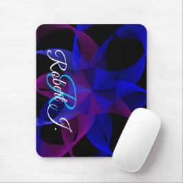 3D To 2D Cylinder Ring Geometric Mouse Pad Muismat