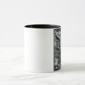 3D Treeman Zwart-wit koffie mok (Midden)