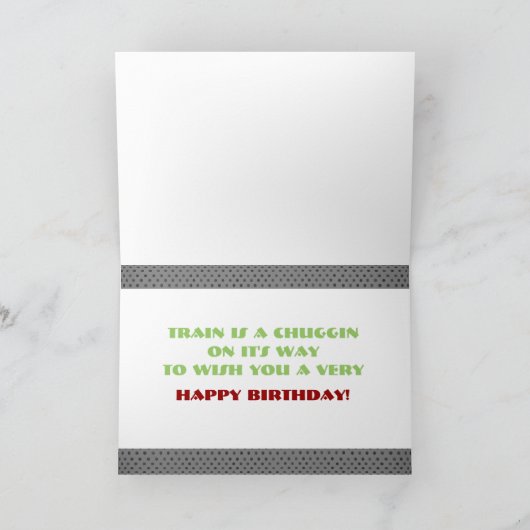 3D-trein Kaart (Binnen)