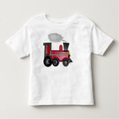 3D-trein Kinder Shirts (Voorkant)