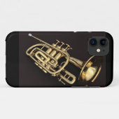 3d trompet Case-Mate iPhone case (Achterkant (horizontaal))