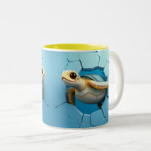 3D Turtle mok wrap, mok wrap 3D ontwerp