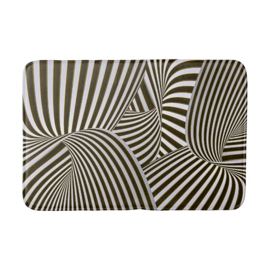 3D Twists Bath Mats Badmat (Voorkant)