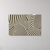 3D Twists Canvas Afdruk (Voorkant)