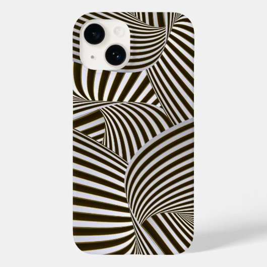 3D Twists iPhone Case (Achterkant)