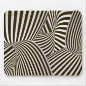 3D Twists Mousepad Muismat (Voorkant)