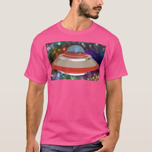 3D Ufo T-shirt (Voorkant)