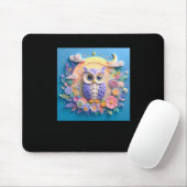 3d Uil #2 Sticker Muismat (Met muis)