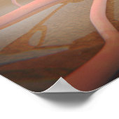 3D Uitgeven van macrofaagfagocytose Poster (Hoek)