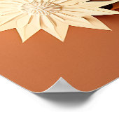 3D-uitzicht op leuke oceaanliefhebbers Poster (Hoek)