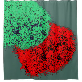 3D-UITZIEND STERRENSTELSEL! DOUCHE GORDIJN