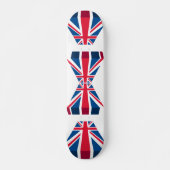 3D Union Jack, Britse vlag Persoonlijk Skateboard (Voorkant)