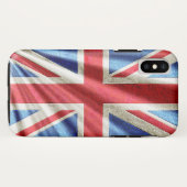 3D Union-vlag/Geus ontwerp Case-Mate iPhone Case (Achterkant (horizontaal))