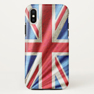3D Union-vlag/Geus ontwerp Case-Mate iPhone Case