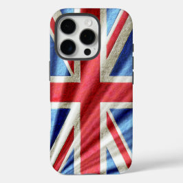 3D Union-vlag/ Jack-ontwerp iPhone 16 Pro Hoesje