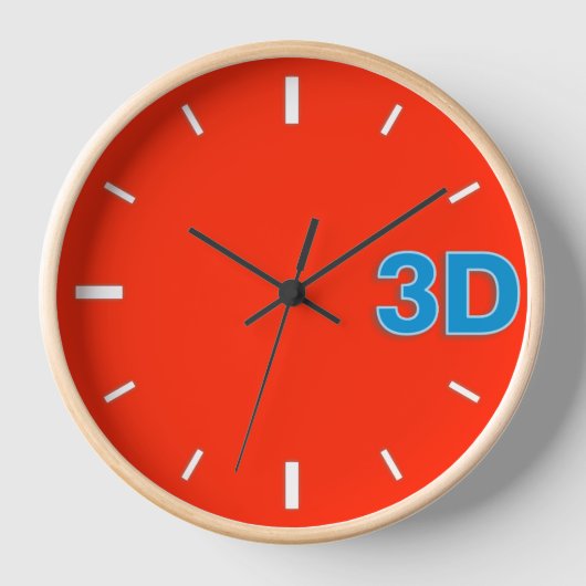 3D uur 2. (Voorkant)