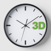 3D uur 2-gr. (Voorkant)
