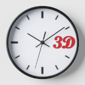 3D uur C1. (Voorkant)