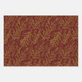  3D Vader Kerstmis Inpakpapier Vel (Voorkant 2)