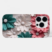 3D veelkleurige madeliefjes Case-Mate iPhone Case (Achterkant (horizontaal))