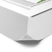 3D-venster Schuif Uitzicht Alpaca Llama Wall Art Poster (Hoek)